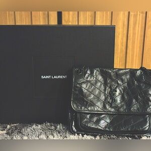 Saint Laurent Niki Flap Shoulder Bag